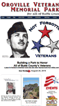 Mobile Screenshot of orovilleveteransmemorialpark.org